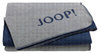 Joop! Wohndecke Uni-Doubleface Silber Navy - 150x200cm